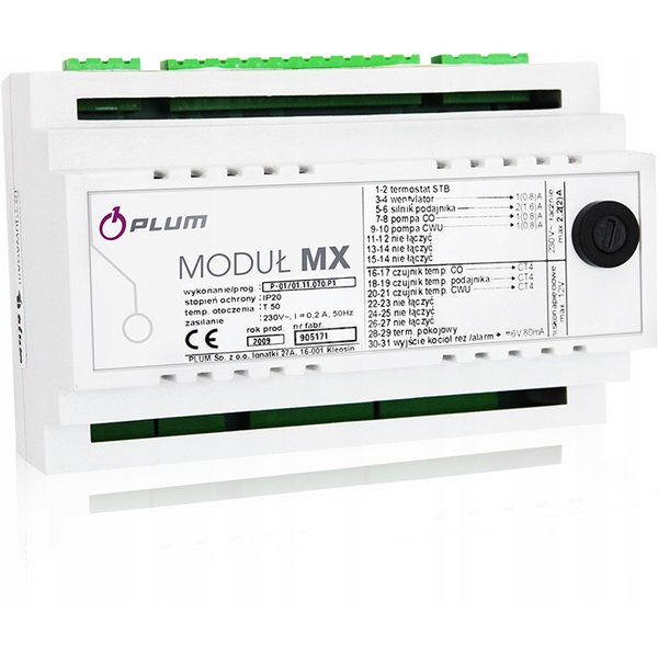 Modul regulatora rozszerzajacy B firmy PLUM